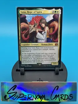 MTG Yuna Hope Of Spira (FIN) Final Fantasy Regular Mythic 250 - Image 1
