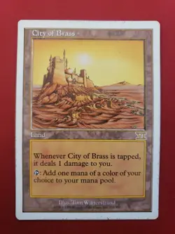 City Of Brass 6th Ed. MtG #321 - Image 1