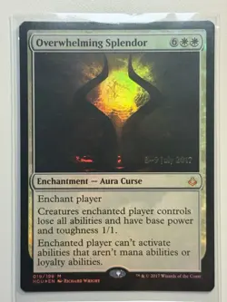 Overwhelming Splendor Hour of Devastation Foil Pre Release - Image 1