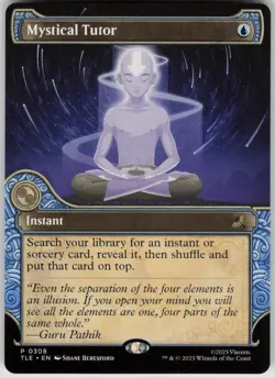 MTG Mystical Tutor (Showcase) Normal NM Avatar: The Last Airbender: Magic 308 - Image 1