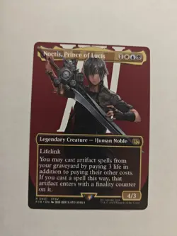 Noctis, Prince of Lucis #401 FIN R (Borderless) (Non-Foil) MTG Final Fantasy - Image 1