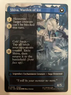 MTG Jill, Shiva's Dominant (Borderless) Final Fantasy 378 NM English FIN Regular - Image 2