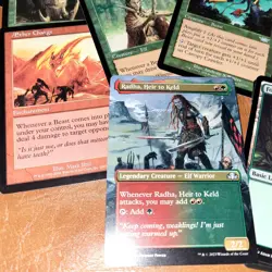 Heaven to Earth Games Custom Complete COMMANDER DECK MTG - BEASTS Aggro Fast - Image 1