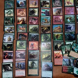Heaven to Earth Games Custom Complete COMMANDER DECK MTG - BEASTS Aggro Fast - Image 3