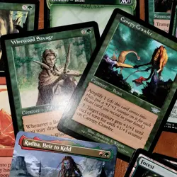 Heaven to Earth Games Custom Complete COMMANDER DECK MTG - BEASTS Aggro Fast - Image 5
