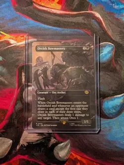 Orcish Bowmasters (Borderless) NM The Lord of the Rings: Tales of Middle Earth - Image 1