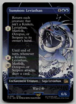 Summon: Leviathan (Borderless) R FINAL FANTASY 361 NM - Image 1