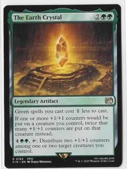 MTG FINAL FANTASY XVI THE EARTH CRYSTAL 0184 MAGIC THE GATHERING - Image 1