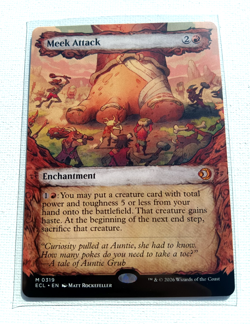 Meek Attack (0319) (Showcase) - Lorwyn Eclipsed (ECL) NM - Image 1