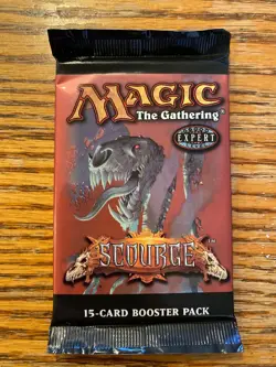 Scourge Booster X (1) Pack Factory Sealed Beautiful.(RG) 040425.11 4RCards - Image 1