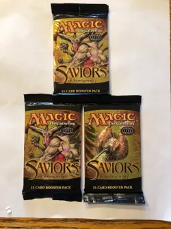 Saviors Of Kamigawa X (3) MTG Factory Booster Pack (RG) 04022509 4RCards - Image 1