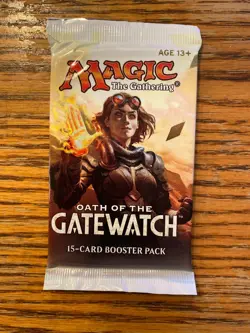 Oath Of The Gate Watch X (1) Sealed Booster Pack MTG (RG) 04042506 4RCards - Image 1