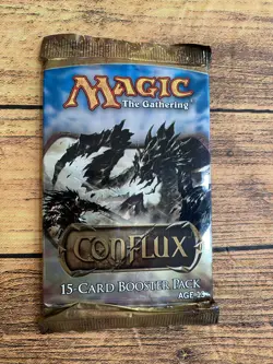 Conflux Booster X (1) Packs (ENGLISH) FACTORY SEALED MTG (RG) 040725.02 4RCards - Image 1