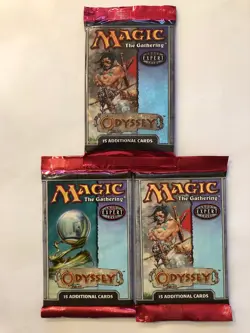 Odyssey Booster Pack X (3) Factory Sealed (RG) 04042508 4RCards - Image 1