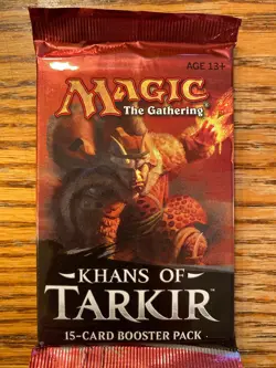 Khans Of Tarkir (x1) Booster Pack Factory Sealed MTG (RG) 040525.01 4RCards - Image 1