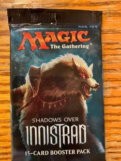 Shadows over Innistrad Booster Pack x 1 Factory Sealed MTG (RG) 04022506 4RCards - Image 1