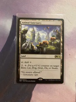 Animal Sanctuary - Core Set 2021 - Mint/Near Mint - MTG - Image 1