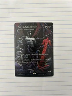 Venom, King in Black FOIL - Skithiryx, the Blight Dragon Borderless - MTG - Image 1