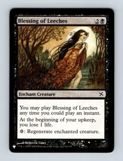 Blessing of Leeches The List Reprints Non-Foil MTG NM - Image 1