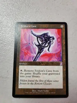 1x Feldon's Cane - Time Spiral "Timeshifted" - Special - 109 LP Free Shipping - Image 1