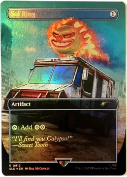 MTG Sol Ring (Rainbow Foil) Secret Lair Promo Twisted Metal 0912 MINT - Image 1