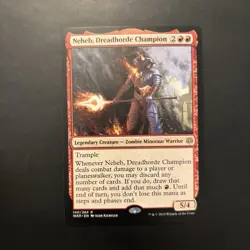 Neheb, Dreadhorde Champion 140/264 War of the Spark MTG - Image 1