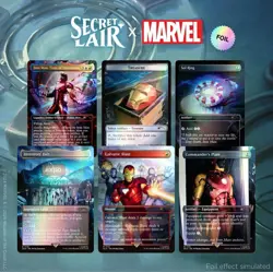 Secret Lair Marvel Iron Man Foil Edition - Image 1