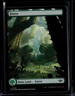 Forest - 276 - Foil - OTJ - NM - MTG - Magic the Gathering - Image 1