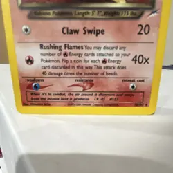 Pokemon Dark Typhlosion Neo Destiny Holo Rare 10/105 80 HP English TCG Card 2002 - Image 3