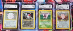 Lot Of 4 Graded CGC Vintage Pokemon Holos NO SET SYMBOL ERROR - Image 1