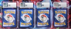 Lot Of 4 Graded CGC Vintage Pokemon Holos NO SET SYMBOL ERROR - Image 2