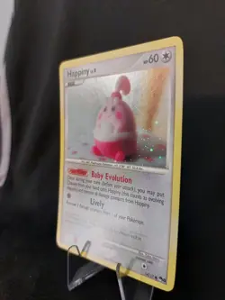 Happiny 14/17 - Holo SWIRL ꩜ POP Series 8 2008 Vintage - Pokemon TCG - LP - Image 4