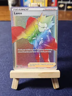 Lance 206/195 - Secret Rare - SWSH12 Silver Tempest - Pokemon TCG Holo - Image 1
