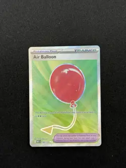Air Balloon 166/132 Full Art Ultra Rare Holo Mega Evolution Pokemon TCG - Image 1
