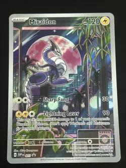 Pokemon TCG Miraidon SVP 013 Black Star Promo NM - Image 1