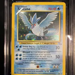 1999 Pokemon Fossil Articuno-Holo #2 PSA 7.5 Near Mint + - Image 2