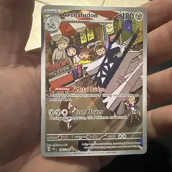 Archaludon 155/142 Pokemon TCG SV07: Stellar Crown Illustration Rare NM - Image 1