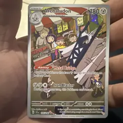 Archaludon 155/142 Pokemon TCG SV07: Stellar Crown Illustration Rare NM - Image 2