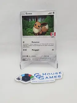 Eevee Pokemon 186/SM-P KFC Indonesian Chaki Kids Promo 2021 *CCGHouse* - Image 1