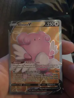 Blissey V (Full Art) SWSH06: Chilling Reign - Pokemon NM 182/198 - Image 1