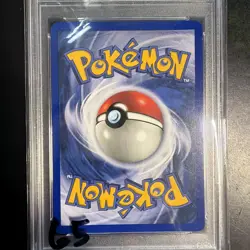 1999 POKEMON FOSSIL 7/62 HITMONLEE HOLO PSA 9 - Image 5