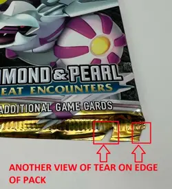 (402790) Pokemon Diamond & Pearl Great Encounters Booster Pack - Factory Sealed - Image 5