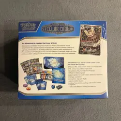 Pokemon Scarlet & Violet Stellar Crown ETB Elite Trainer Box New Sealed - Image 2