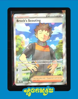 Pokemon TCG ‘Brock's Scouting 179/159’ Journey Together - Image 1