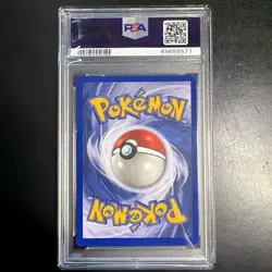 1999 POKEMON FOSSIL #14 RAICHU-HOLO PSA 8 - Image 5