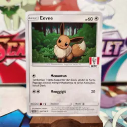 Eevee 186/SM-P KFC Indonesian Promo - Pokemon TCG - SHIPS FAST - Image 1