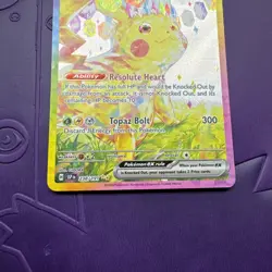 Pokemon TCG Pikachu ex Special Illustration Rare Holo 238/191 Surging Sparks LP - Image 3