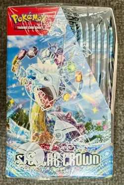 Pokemon STELLAR CROWN SV07 Booster Box 36 packs - FACTORY SEALED - Image 4