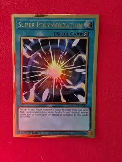 Yu-Gi-Oh! Super Polymerization MAGO-EN047 2020 Maximum Gold 1st Edition - Image 1