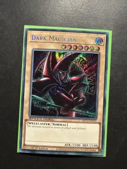 Dark Magician (C) - YGLD-ENC09 - Ultra Rare - Unlimited Edition - Image 1